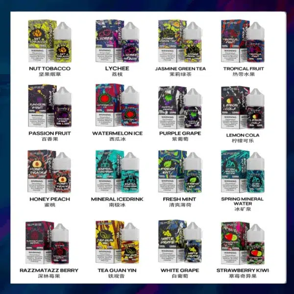 SP2S思博瑞 瓶裝煙油 30ML